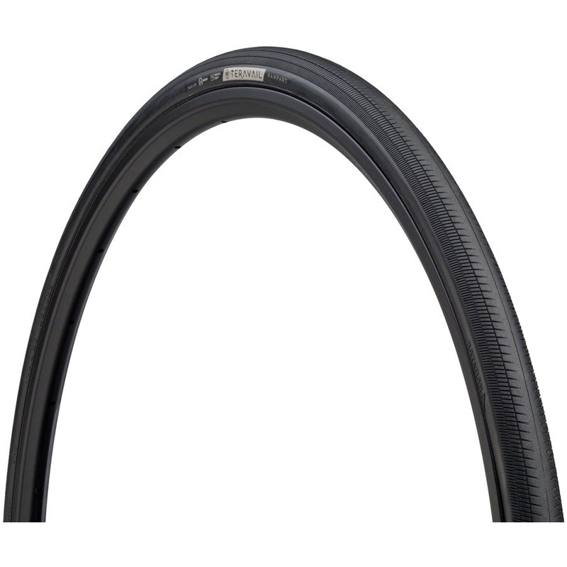 Teravail Rampart tire – 700 x 28 Tubeless Folding BLK Durable Fast Compound