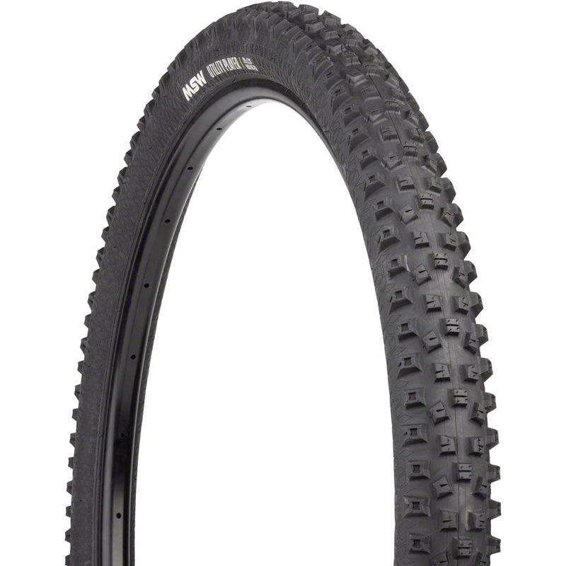 MSW Utility Player Tire – 27.5 x 2.25 Black Rigid Bead 33tpi