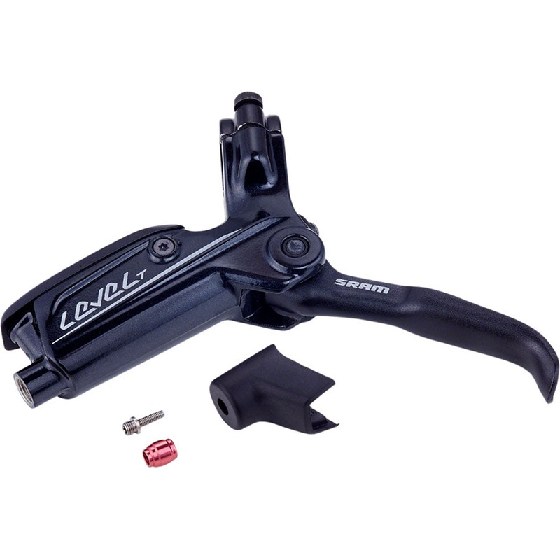 SRAM Level T Replacement Hydraulic Brake Lever Assembly with Barb and Olive(No Hose), Dark Gray