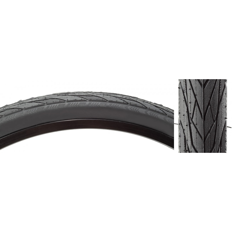 Tire Sunlite Utilit 26X1.5 Black/Bk City Slick Iv H481 Wire