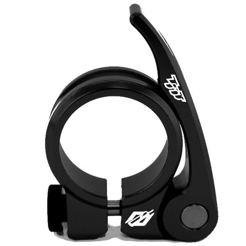 TNT Bicycles BMX Quick-Release Seat Post Clamp – 31.8mm – 1-1/4″ – Black