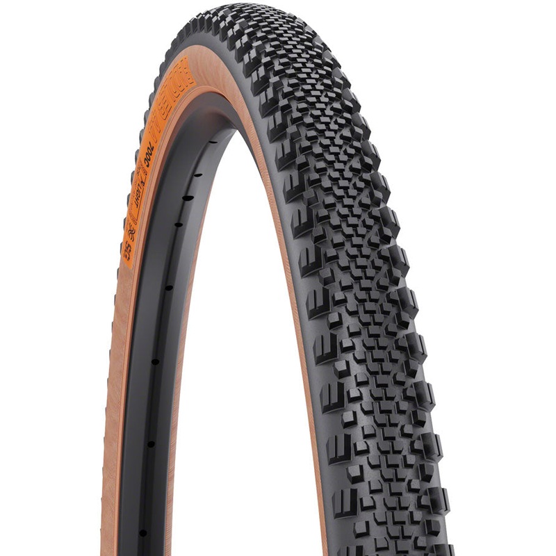 WTB Raddler Tire – 700 x 44, TCS Tubeless, Folding, Tan, Light, Fast Rolling, SG2 W010-1074