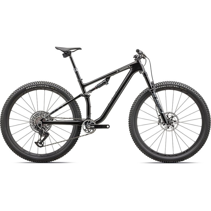 2023 Specialized epic evo S-Works ltd bike gloss metallic obsidian / satin brushed chrome m