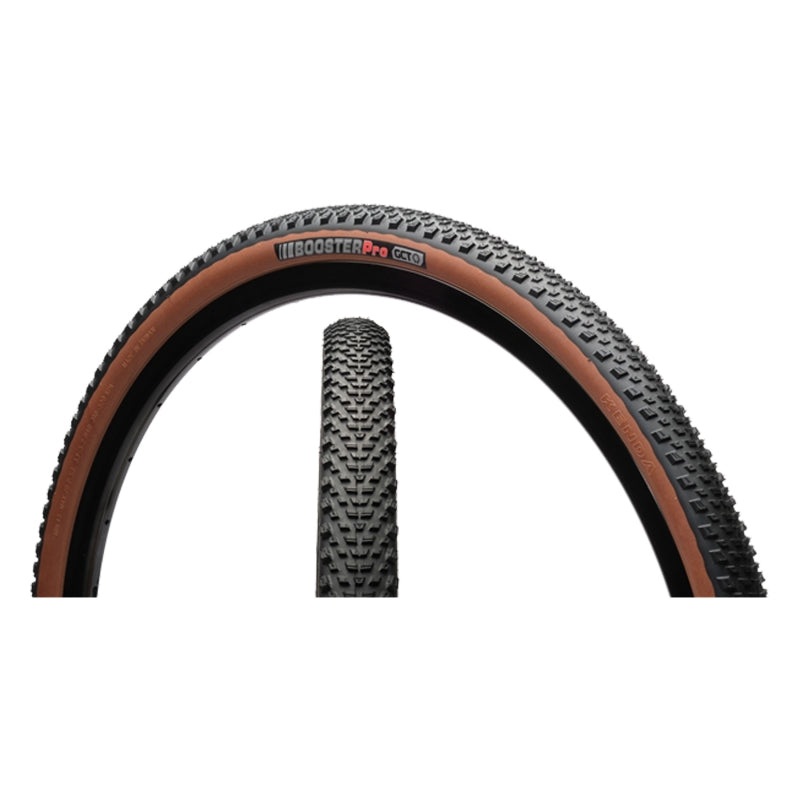 Kenda Booster Pro Tire – 700 x 40 Tubeless Folding Coffee Sidewall 120tpi GCT