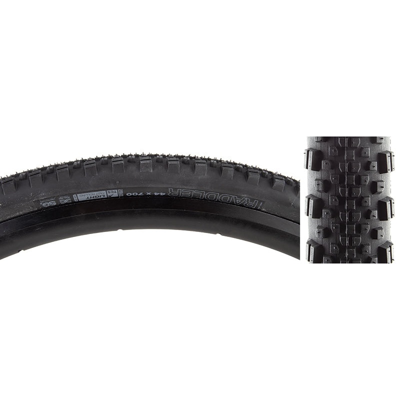 WTB Raddler Tire – 700 x 44 TCS Tubeless Folding BLK Light Fast Rolling SG2
