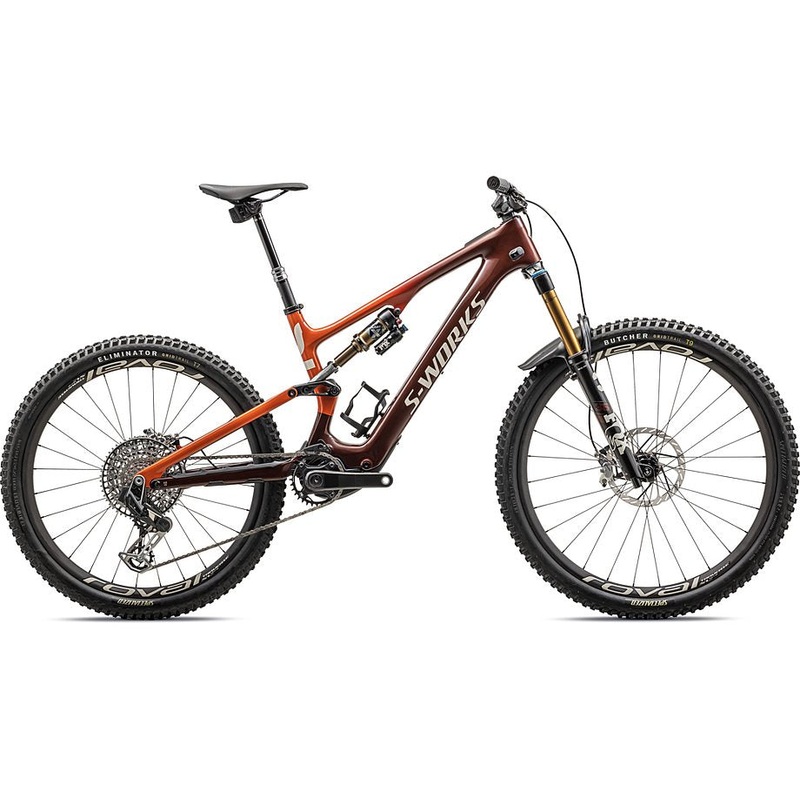 2024 Specialized levo sl S-Works carbon bike gloss rusted red / redwood / white mountains s1