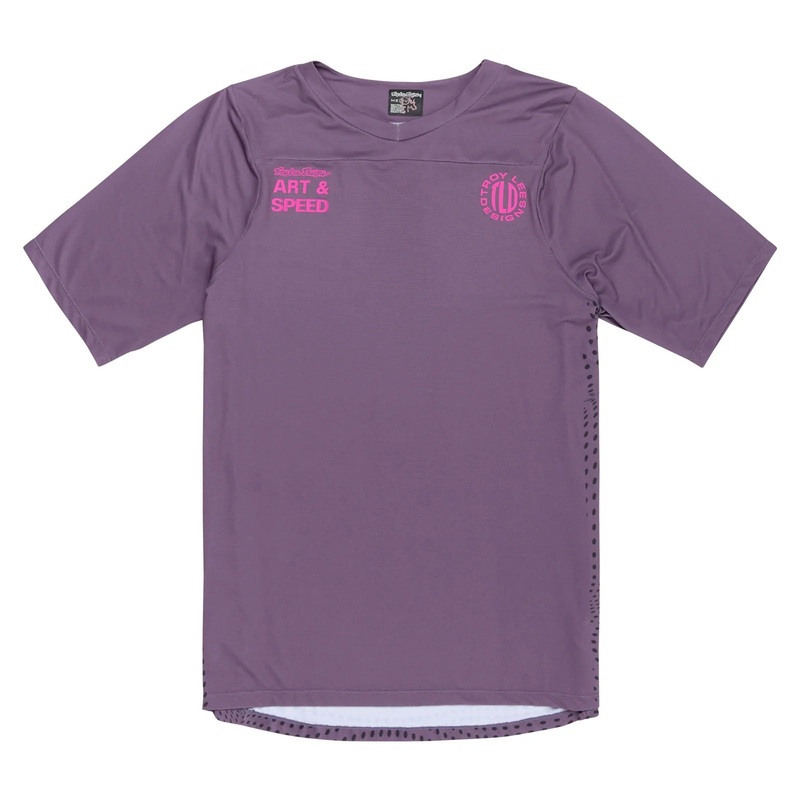 Troy Lee Designs Skyline Short Sleeve MTB Jersey – Radioscape – Deep Purple