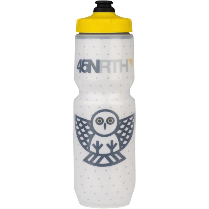 45NRTH Winter Wonder Insulated Purist Water Bottle – White/Yellow 23oz