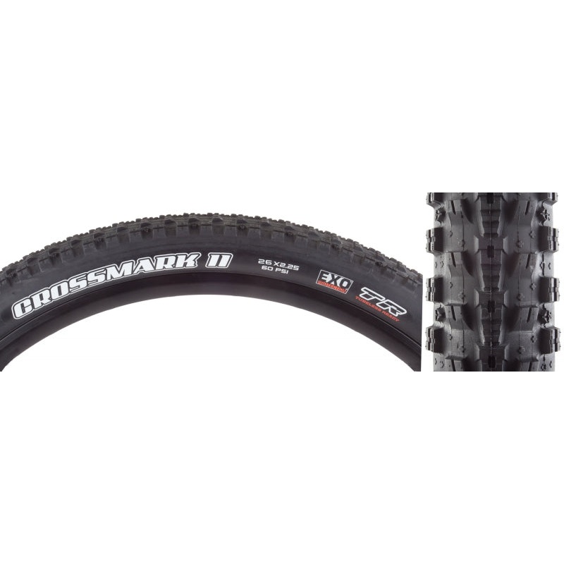 Maxxis CrossMark II EXO/TR 26×2.25 Tubeless Tire