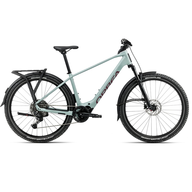 2025 Orbea KEMEN ADV 20 20mph All Terrain URBAN E-BIKES – Medium, Blue Stone (Matte) – Brugundy (Gloss)