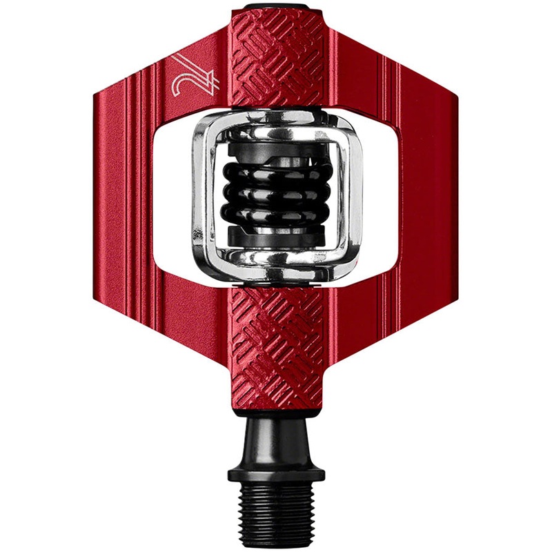 Crankbrothers Candy 2 Pedals – Dual Sided Clipless, Aluminum, 9/16″, Red