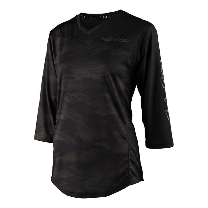 Troy Lee Designs Mischief 3/4 Sleeve MTB Jersey – Womens – Brushed Camo – Army