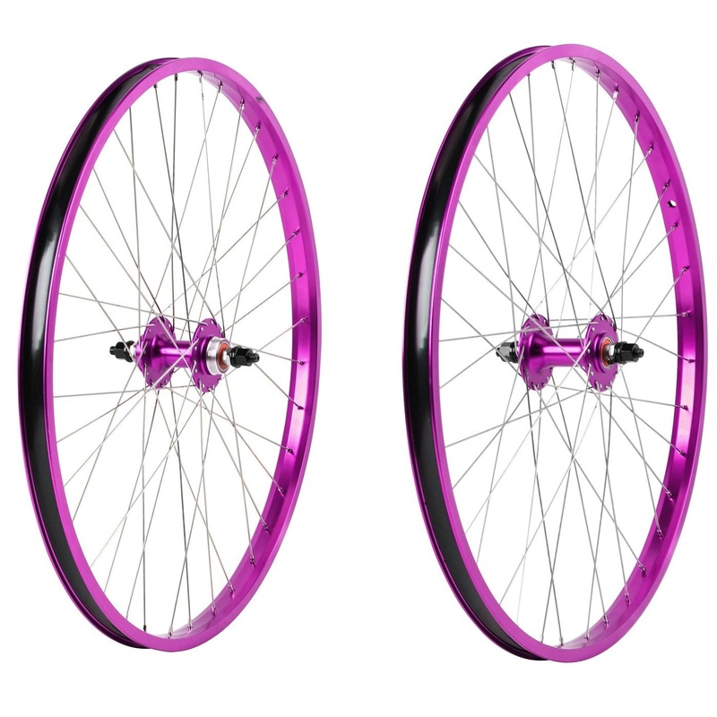 29″ Haro Legends  BMX Wheelset – Sealed – Double Wall – Purple