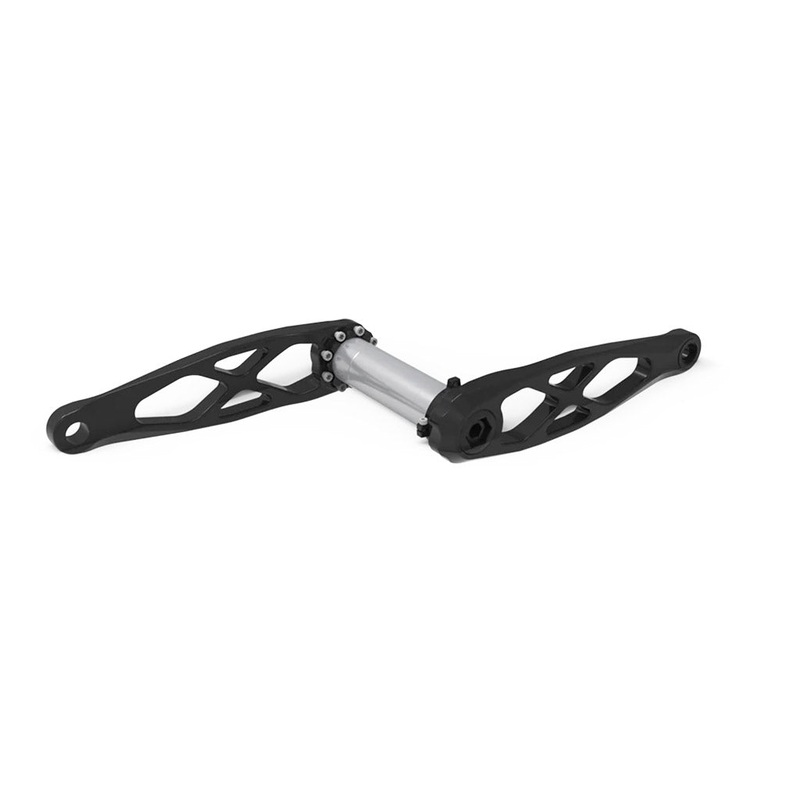5Dev Gravel/Road Cranks 172.5mm/68mm DUB Spindle – Black