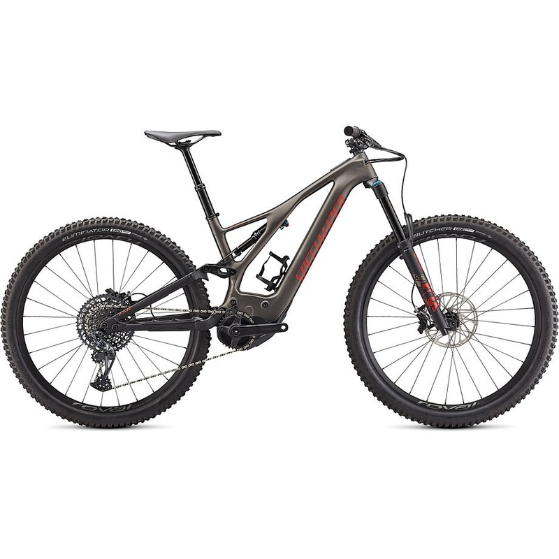 2021 Specialized levo expert carbon 29 bike gunmetal / redwood / black l