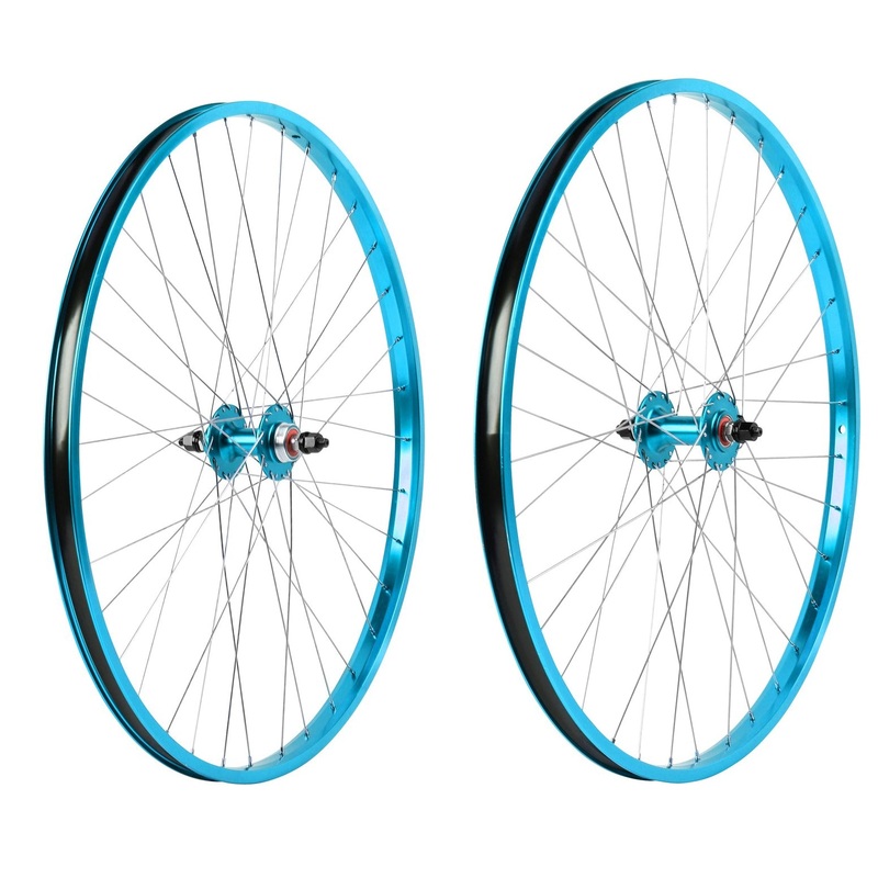 29″ Haro Legends  BMX Wheelset – Sealed – Double Wall – Teal Blue