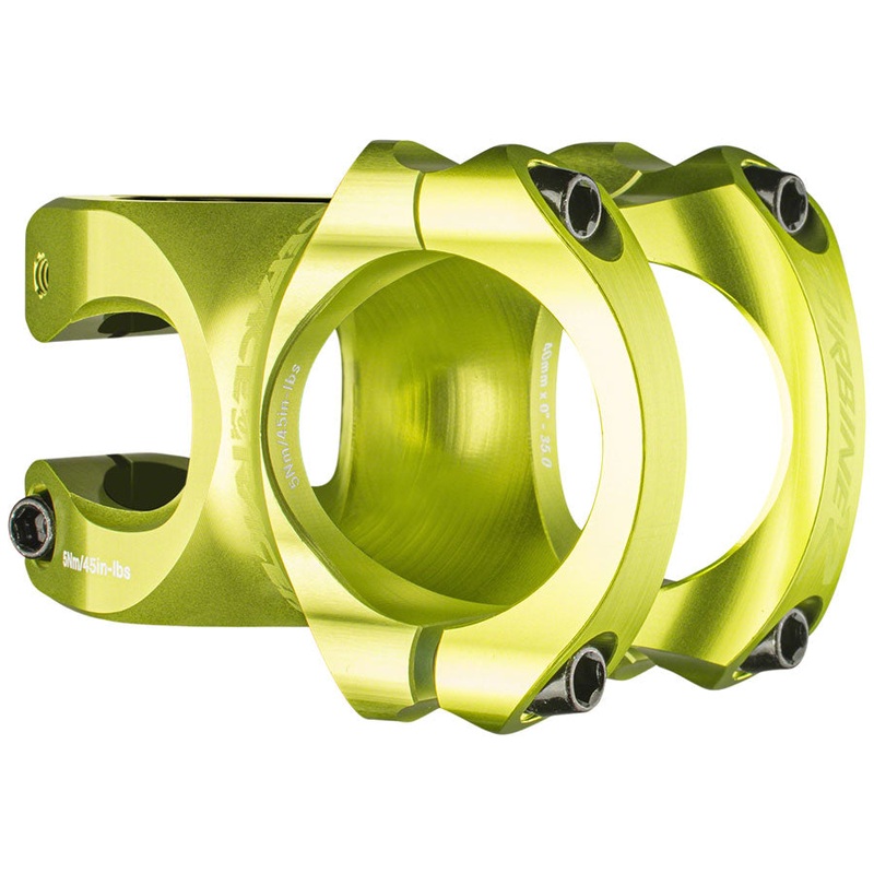 RaceFace Turbine R 35 Stem – 32mm, 35mm Clamp, +/-0, 1 1/8″, Green