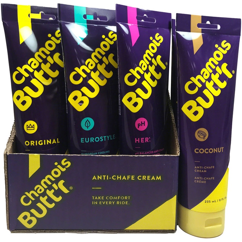 Chamois Butt’r 8oz 2019 Variety Pack: 6 Original, 2 Her’, 2 Eurostyle, and 2 Coconut