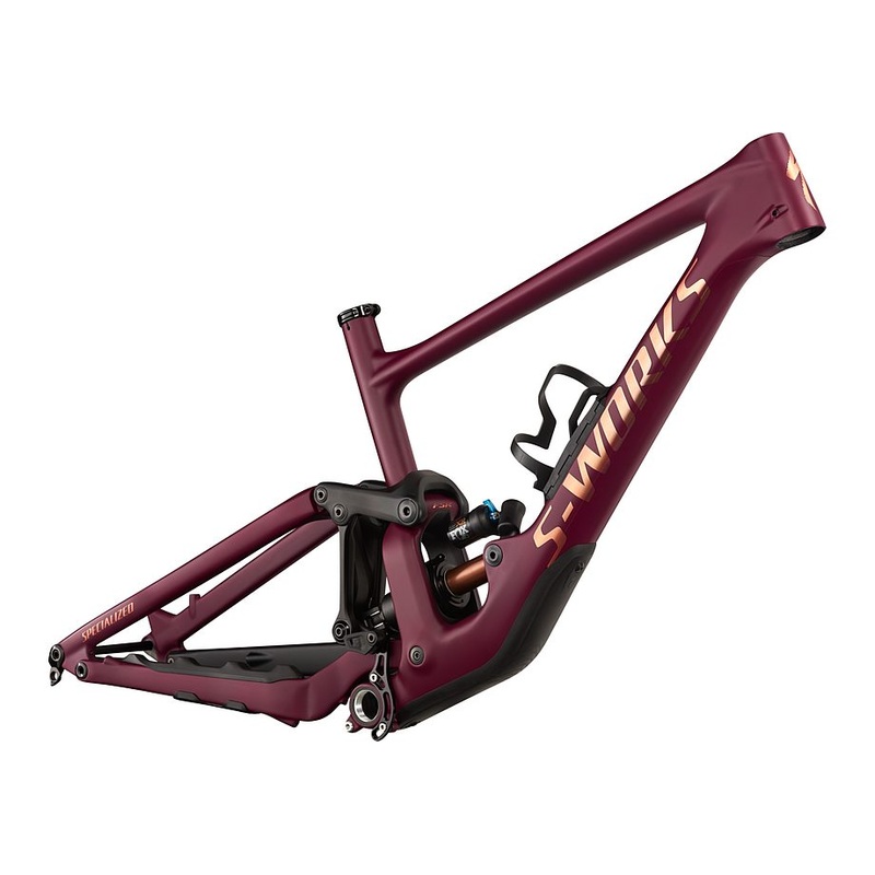Specialized enduro S-Works frm satin raspberry / bronze foil s4