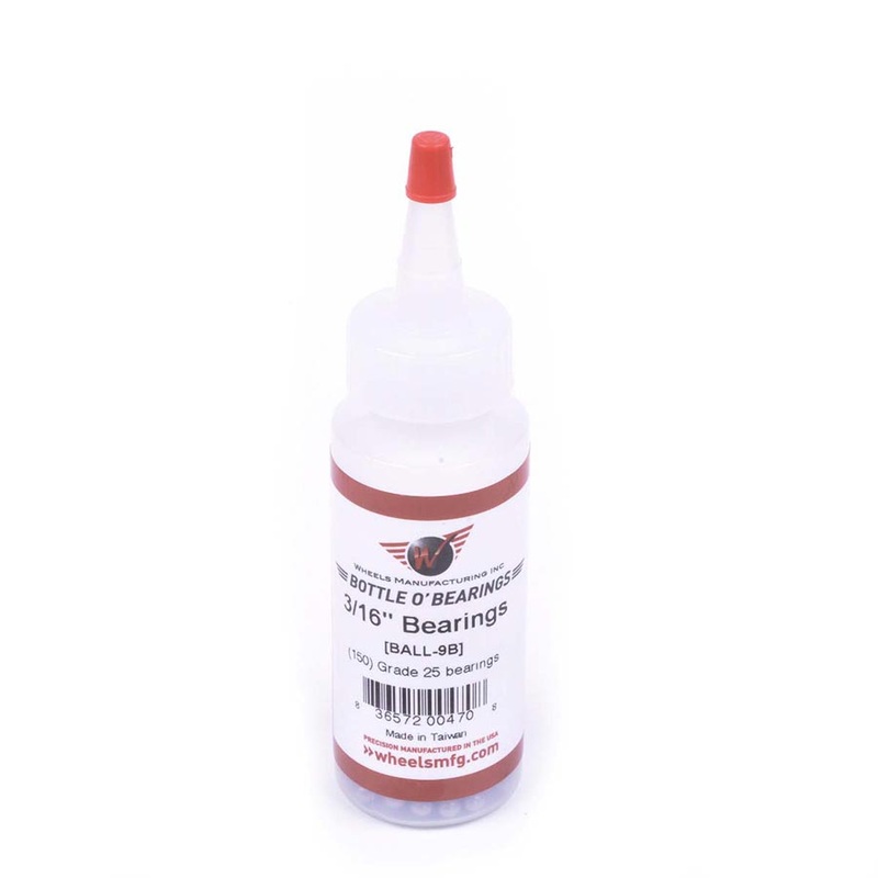 Wheels Manufacturing Grade 25 3/16″ Loose Ball Bearing: Bottle of 150