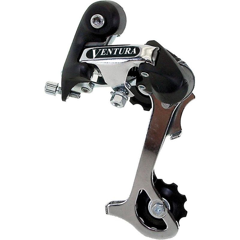 Ventura, 7s Der, OEM, Rear Derailleur, Speed: 6/7, Cage: Long, Black