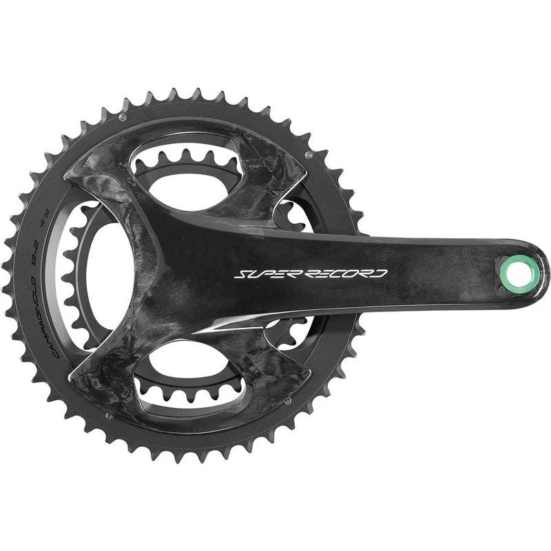 Campagnolo Super Record Wireless Crankset – 170mm 12-Speed 45/29t Campy 121/88 Asym BCD Ultra Torque Spindle Carbon