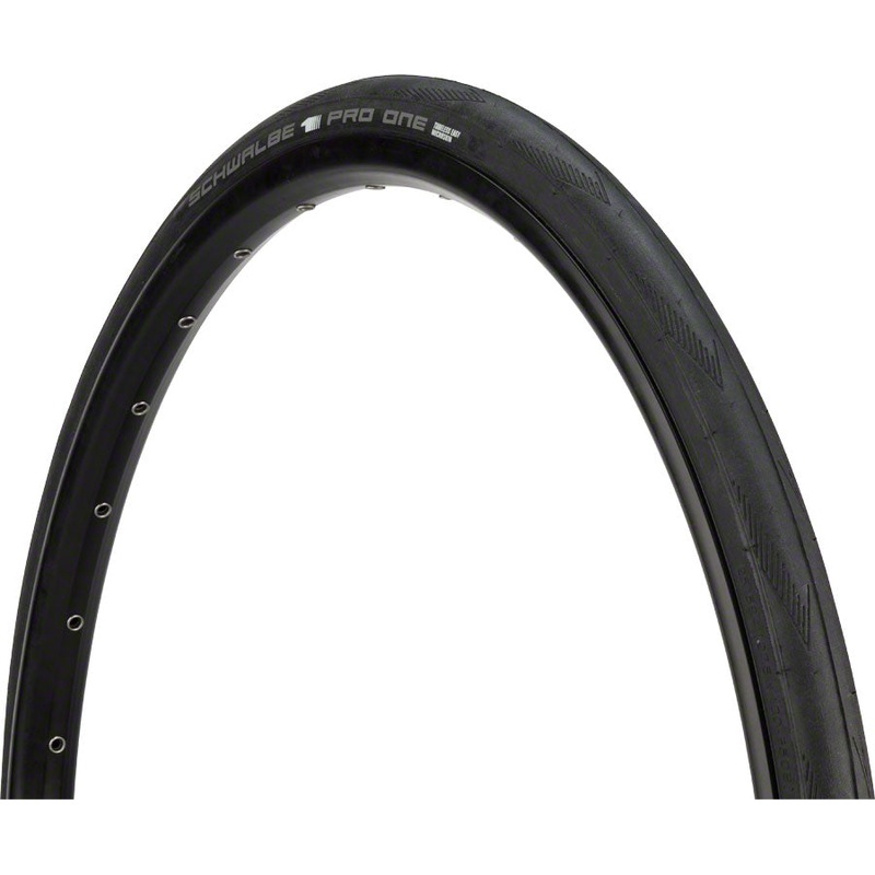 Schwalbe Pro One Tire – 700 x 28 Tubeless Folding BLK Evolution Line Addix Race