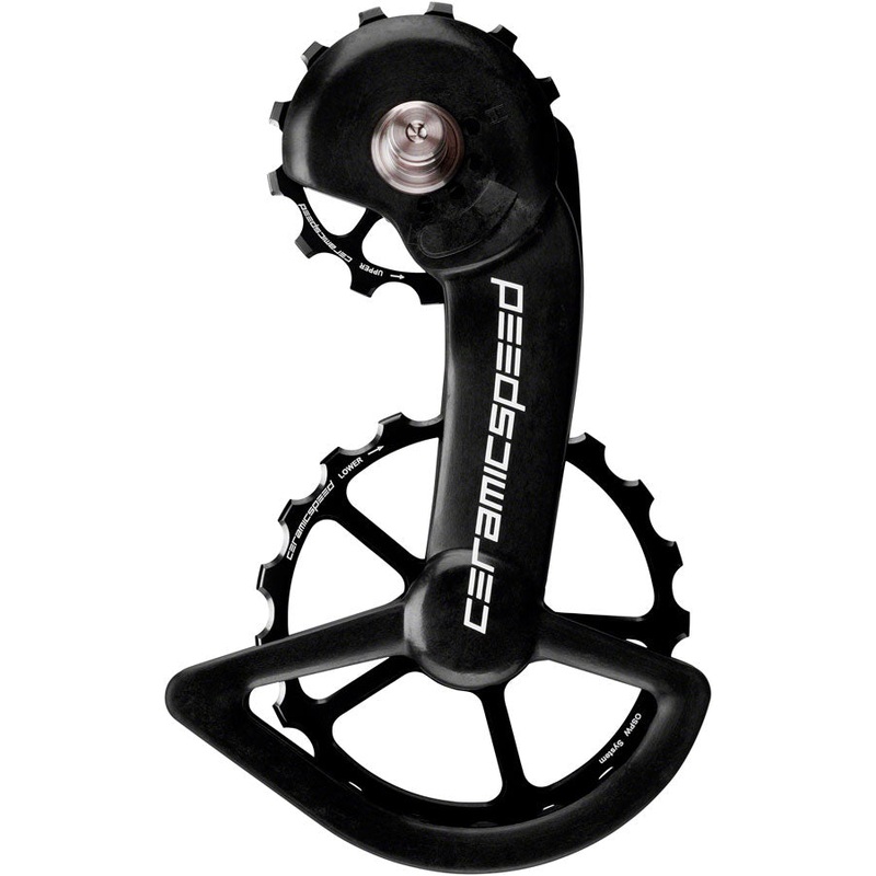 CeramicSpeed OSPW Pulley Wheel System Shimano 9100/9150 8000 SS/8050 SS – Alloy Pulley Carbon Cage BLK