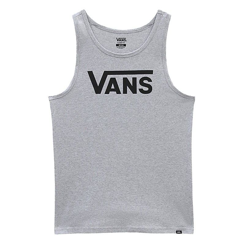 Vans Classic Tank Top-Athletic Heather/Black