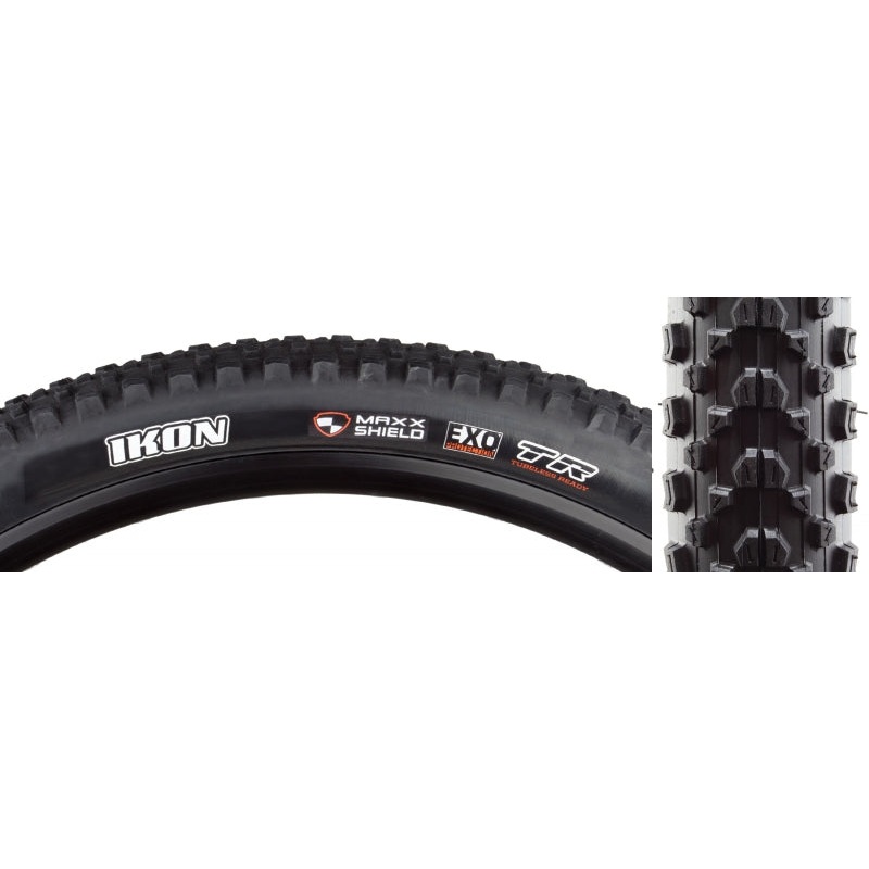 Maxxis Ikon Tire – 29 x 2.35 Tubeless Folding Black MaxxSpeed EXO E-25