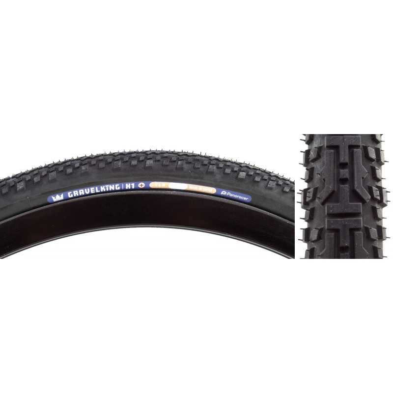 Panaracer GravelKing X1 Plus Tire – 700 x 35 Tubeless Folding Black