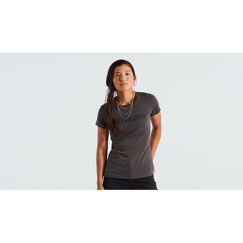 Specialized wordmark tee ss wmn charcoal m