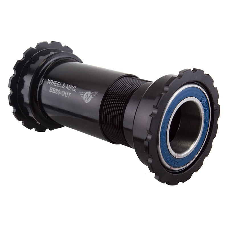 Wheels Manufacturing BB86/92 SRAM Bottom Bracket ABEC-3 Bearings BLK Cups – Threaded