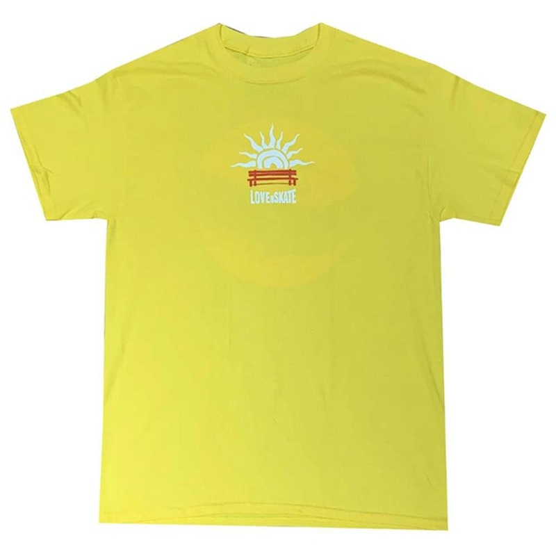 Lovenskate Lust 4 Curbs T-Shirt – Yellow