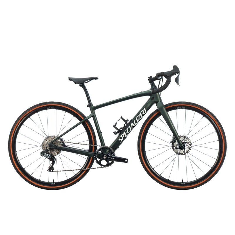 Specialized DIVERGE EXPERT CARBON OAKGRNMET/WHT/CHRM 52