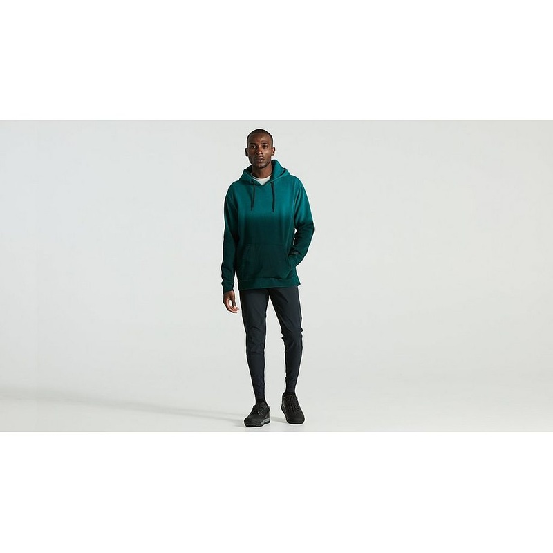 Specialized legacy spray pull-over hoodie men tropical teal xl