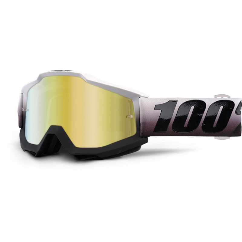 100% Accuri Goggles-Invaders-Mirror Gold Lens