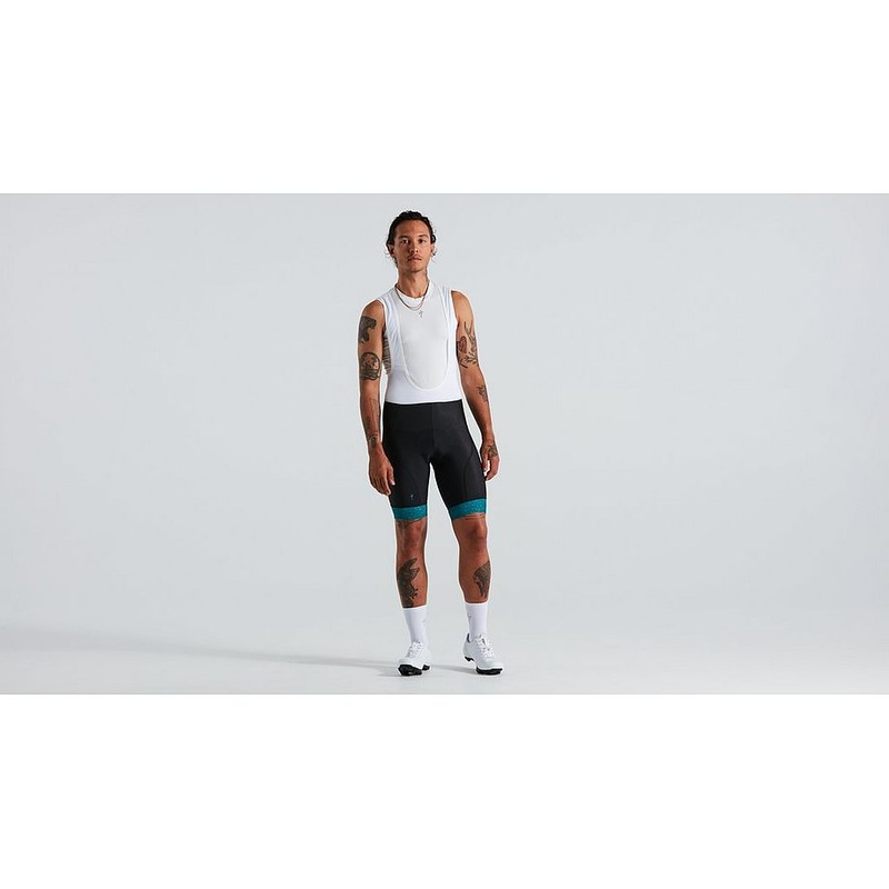 Specialized rbx logo bib short men tropical teal xl