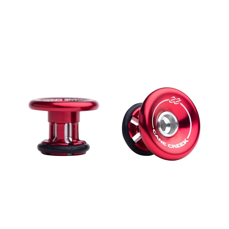 Cane Creek eeBarKeep Bar End Plugs – Pair, Red