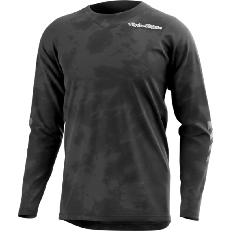 Troy Lee Designs Skyline Chill Long Sleeve MTB Jersey – Tie Dye Charcoal – 2023