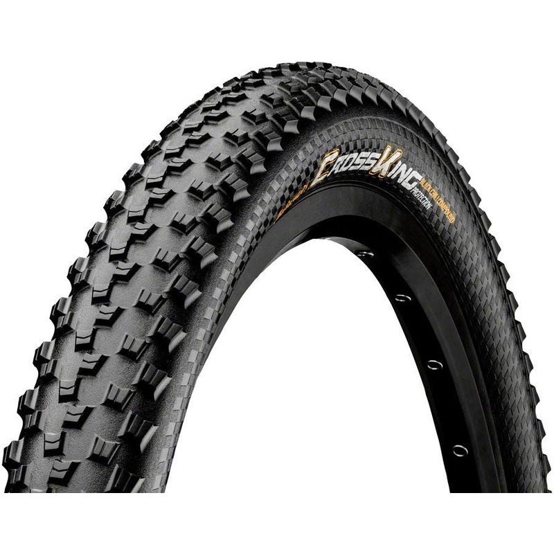 Continental Cross King Tire – 27.5 x 2.30 Tubeless, Folding, Black Chili ProTection, E25