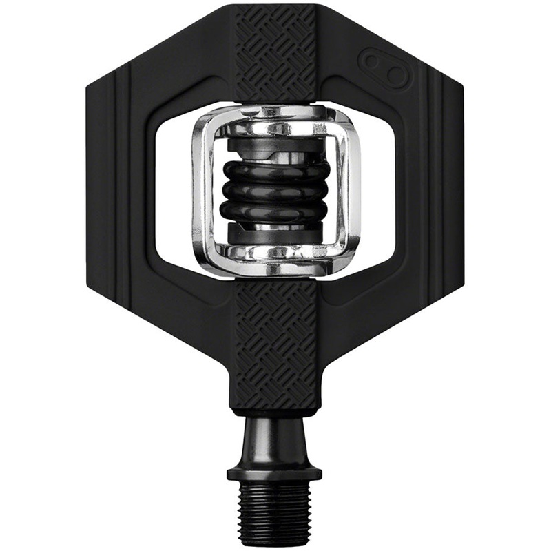 Crankbrothers Candy 1 Pedals – Dual Sided Clipless, Composite, 9/16″, Black
