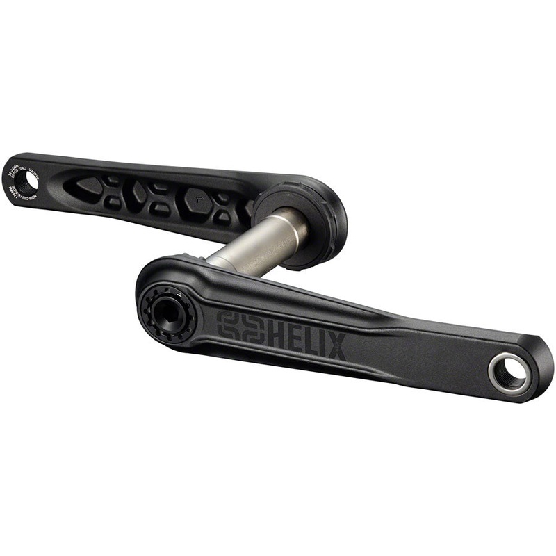 e*thirteen Helix Crankset – 175mm 73mm 24mm Spindle e*thirteen P3 Connect Interface BLK