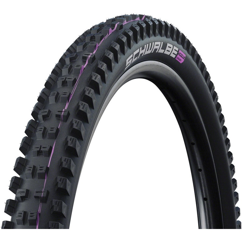 Schwalbe Tacky Chan Tire – 27.5 x 2.40, Tubeless, Folding, Black, Evolution Line, Super Trail, Addix Soft, E-50