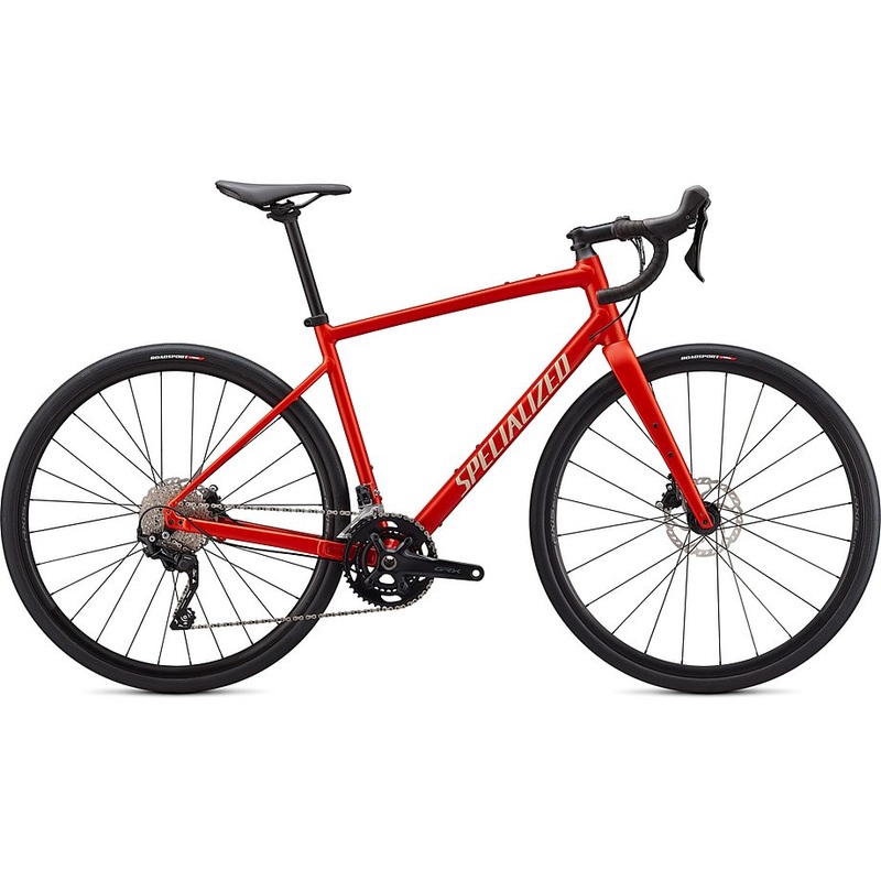 2021 Specialized diverge e5 elite bike satin redwood/gloss white/chrome/clean 49