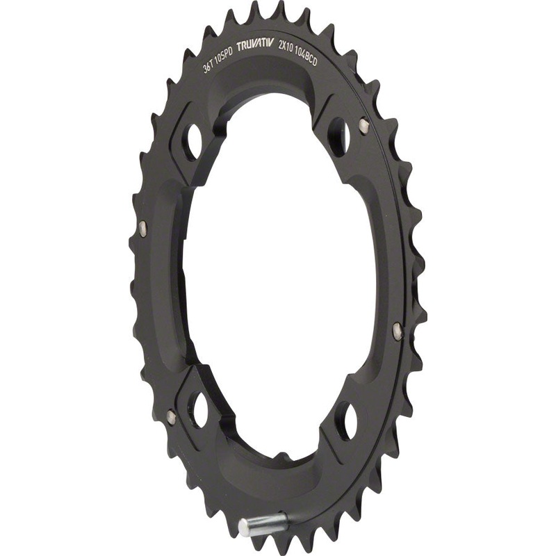 SRAM/Truvativ X0 and X9 Chainring 36T 104 BCD 10-Speed GXP Aluminum Black