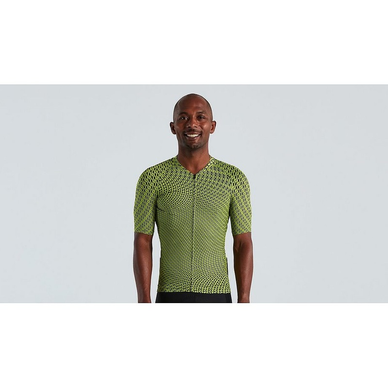 Specialized sl bicycledelics jersey ss men hyper green/black l