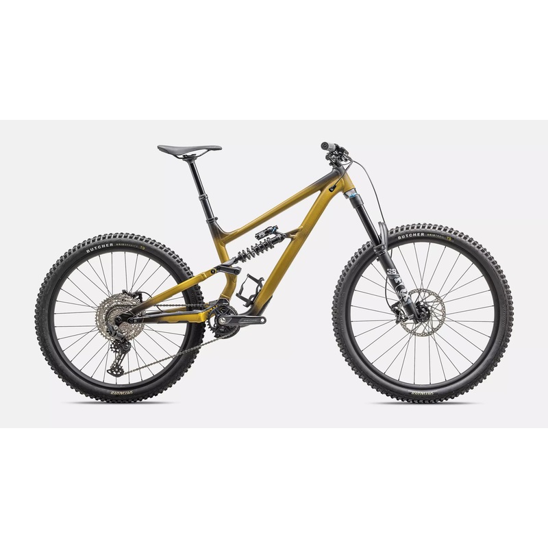 2025 Specialized status 170 2 bike satin harvest gold tint / obsidian / dune white s3
