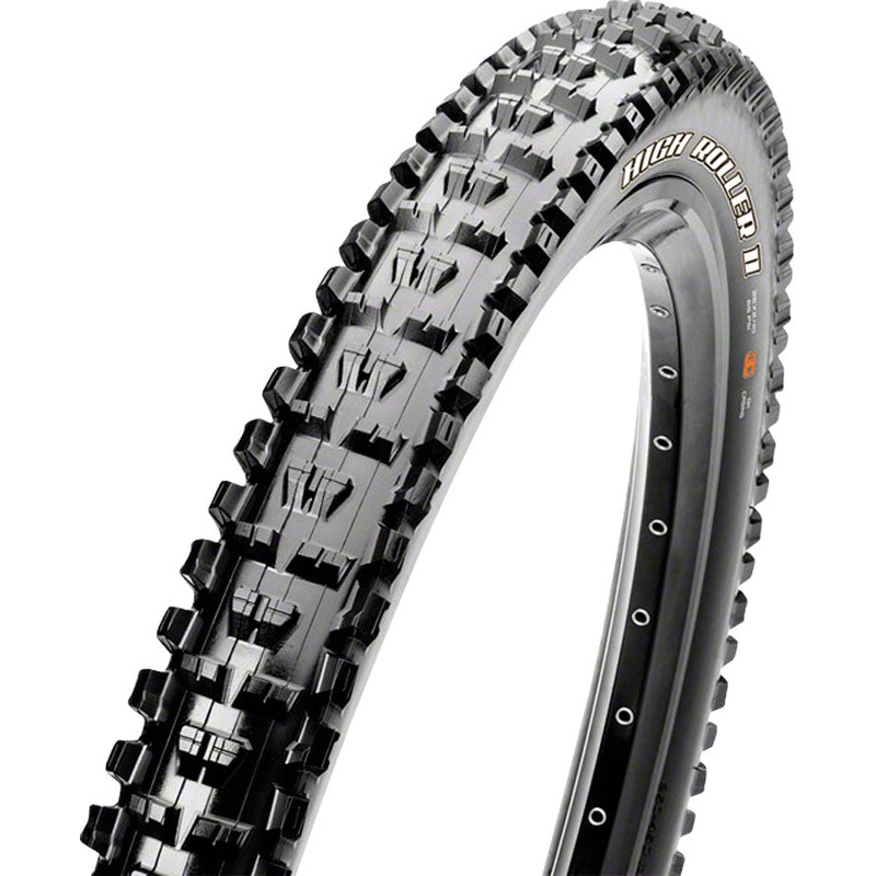 Maxxis High Roller II Tire – 26 x 2.3, Tubeless, Folding, Black, Dual, EXO