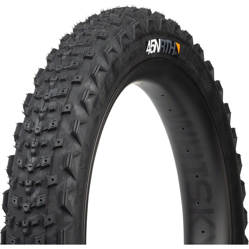 45NRTH Dillinger 4 Tire – 27.5 x 4.0 Tubeless Folding BLK 120 TPI Custom Studdable
